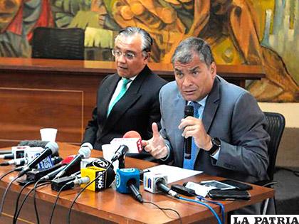 Correa entrará al caso Balda /El Diario Ecuador