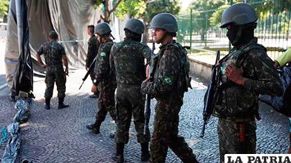 Uniformados custodian el lugar donde se generó la violencia /eldiario.es