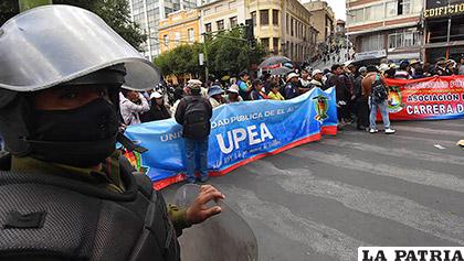El ministro Romero negó ser el autor intelectual de la muerte de Jonathan Quispe durante las movilizaciones de la UPEA /Los Tiempos