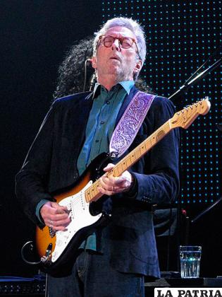 El gran guitarrista Eric Clapton /WIKIPEDIA.ORG
