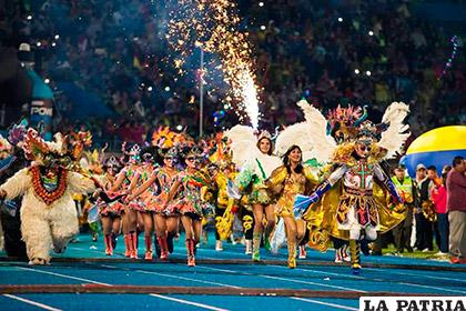 Emoción dejó la presentación de la Diablada Artística Urus