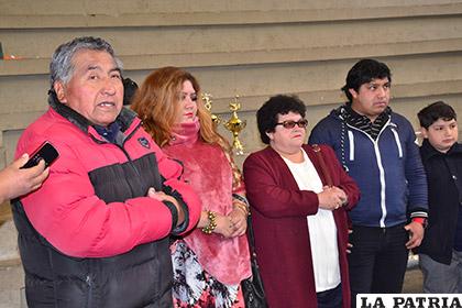 El acto de premiación contó con la presencia de la familia de 
Freddy Cáceres