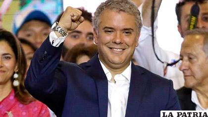 Nuevo presidente electo de Colombia, Iván Duque /hoy.com.do
