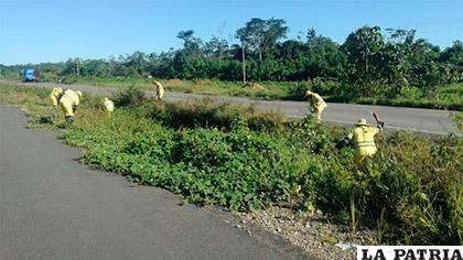 Aniversario de los obreros de la limpieza de carreteras /ABC