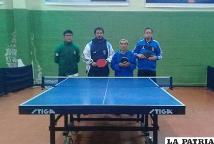 Ganadores de la Liga Departamental de Tenis de Mesa