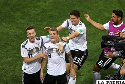 Toni Kross fue el autor del gol del triunfo de los alemanes /as.com