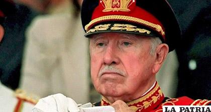  El exdictador de Chile, Augusto Pinochet /Diario Qué Pasa