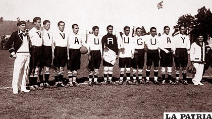 La Selección Nacional que participó en el Mundial de Uruguay 1930