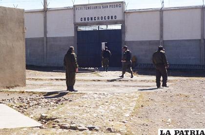 Exteriores de la cárcel de Chonchocoro, donde se encuentra con detención preventiva, Odelio Becerra de Costa /Hoy Bolivia
