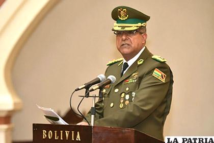 Alfonso Mendoza, comandante general de la Policía /Ahoradigital