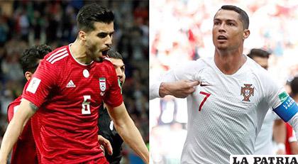 Seeid Ezatolahi, de Irán, se enfrentará a Cristiano Ronaldo, de Portugal /latina.pe