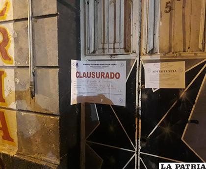 Los locales clandestinos 
