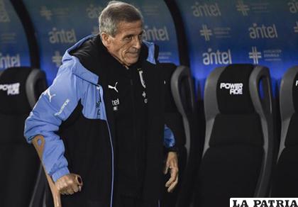 ?scar Tabárez dirige a la selección uruguaya de fútbol /meridiano.com