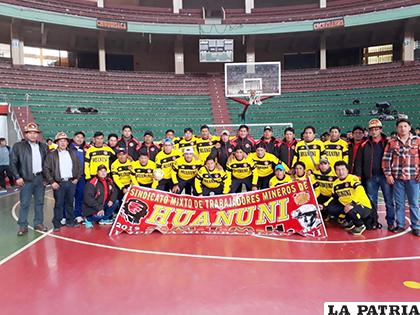 Huanuni en camino franco para conquistar el tricampeonato /cortesía Fstmb