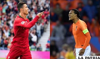 Cristiano Ronaldo y Virgil Van Dijk se enfrentarán hoy en la final /eluniversal.com