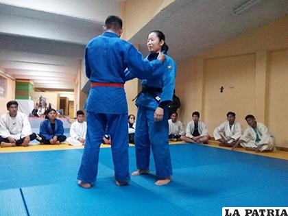 El judo quiere extenderse a Challapata para consolidar la asociación /Archivo/ LA PATRIA