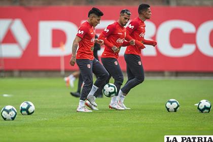 La selección peruana estuvo entrenando en la Videna en Lima /amazonaws.com