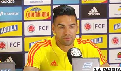 Radamel Falcao García, delantero de la selección colombiana /zonacero.com
