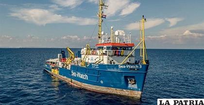 Imagen de archivo del barco Sea-Watch 3 /Europa Press