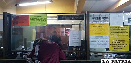 Buscan mejorar el servicio en Derechos Reales /LA PATRIA