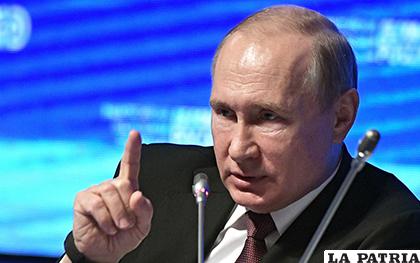 El presidente de Rusia, Vladimir Putin /Azteca Noticias