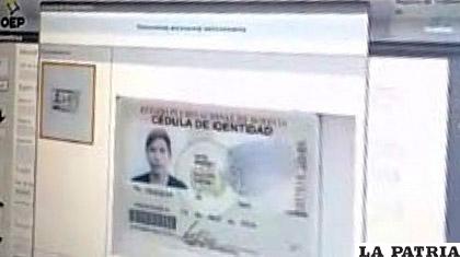 Una operadora electoral de Pando hacía el registro en Riberalta /ANF/Captura de pantalla