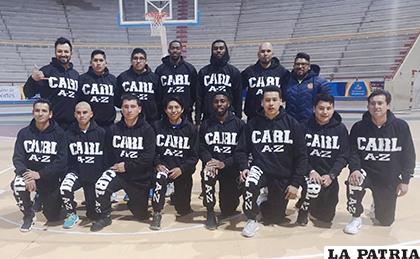 Carl A-Z equipo orureño que tiene la intención de hacer una buena campaña /cortesía Carl A-Z/Archivo