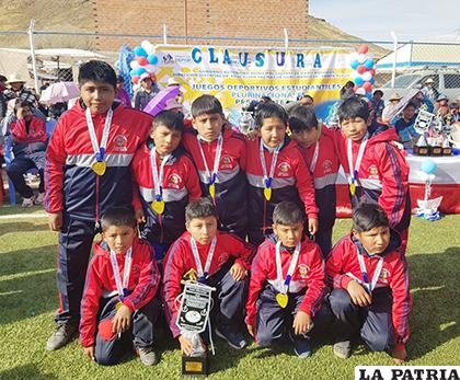 El municipio de Eucaliptus campeón en futsal varones /cortesía Municipio de Salinas