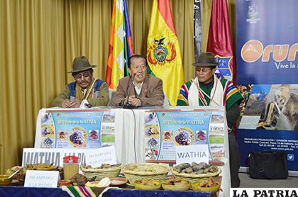 Promocionan la Feria de la Wathia en el ayllu Bombo /LA PATRIA