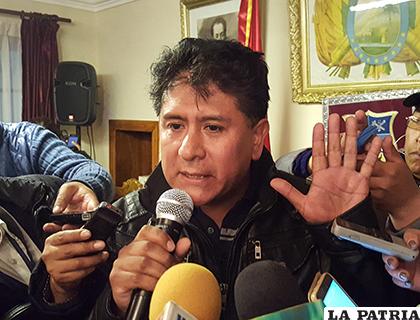 El alcalde Aguilar se manifestó a través de su medio radial /LA PATRIA/ARCHIVO