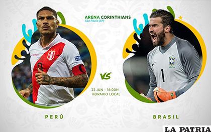 Brasil y Perú en busca de seguir en competencia en la Copa América
/ CONMEBOL