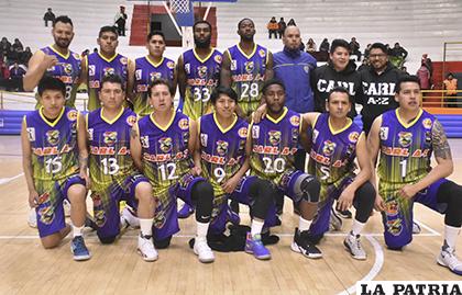El plantel de Carl A-Z con un buen juego logró sorprender a Calero en Potosí /APG