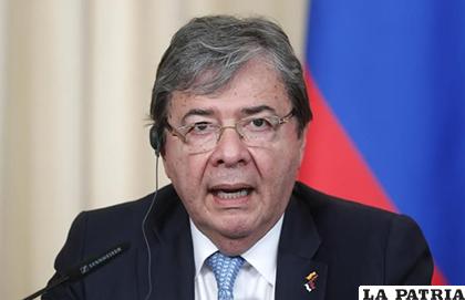 Carlos Holmes Trujillo, ministro colombiano de Exteriores /EFE/Archivo