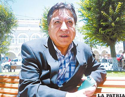 Jaime Cuentas es un empresario que también fue alcalde de Oruro /JUAN MEJÍA/LA RAZ?N