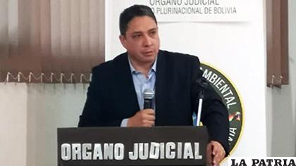 Ministro de Justicia, Héctor Arce /Ministerio de Justicia