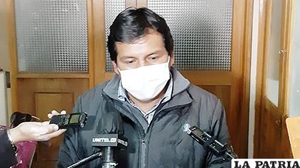 Edson Oczachoque es el nuevo gobernador de Oruro /LA PATRIA
