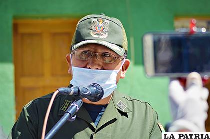 El coronel Cárdenas aseguró que existen las condiciones para reestablecer el servicio /LA PATRIA