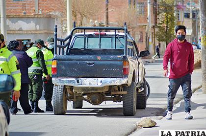La camioneta realizaba su tránsito de Oeste a Este /LA PATRIA