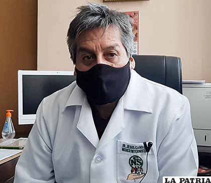 Jesús Cano, director del Hospital Obrero /  LA PATRIA