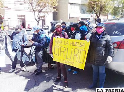 No cesarán las movilizaciones hasta que todos sean reubicados /LA PATRIA
