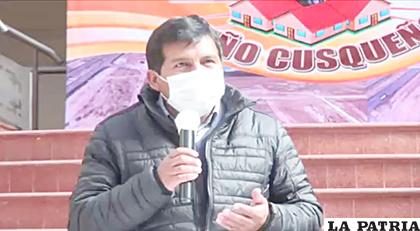 Gobernador de Oruro pide a pacientes recuperados donar su plasma para que otros también superen el Covid-19 /CAPTURA DE VIDEO

