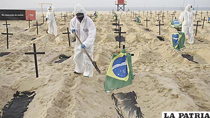 Sao Paulo, es el estado más poblado, rico y afectado por la pandemia con 10.368 muertes /AA
