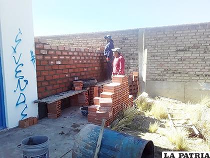 Los trabajos se van encaminando en el complejo 
