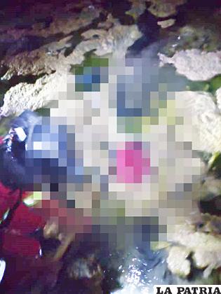 Personal de Bomberos rescató el cadáver de las aguas estancadas /LA PATRIA