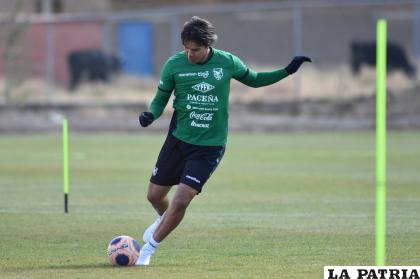 Marcelo Martins comandará la ofensiva en el partido ante Venezuela /FBF