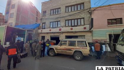 El operativo se desarrolló ayer por la mañana /LA PATRIA