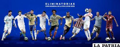 Vuelven las eliminatorias, cada una de las selecciones sudamericanas con sus mejores figuras /conmebol.com