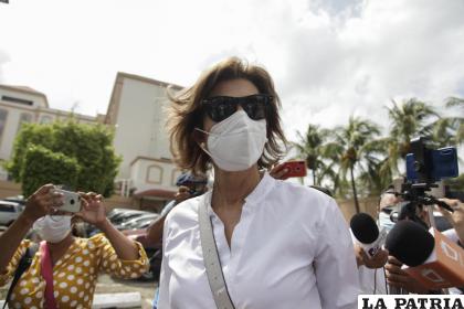 Cristiana Chamorro, aspirante opositora que fue detenida /AP Foto/Diana Ulloa