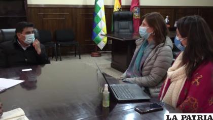 El gobernador se reunió con representantes de Naciones Unidas /RR.SS.