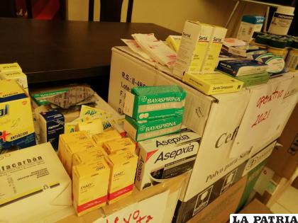 Medicamentos decomisados durante los operativos /LA PATRIA